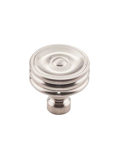 Alternate View 4 of Brixton Ridged Cabinet Knob - 1 1/4 inch Diameter.