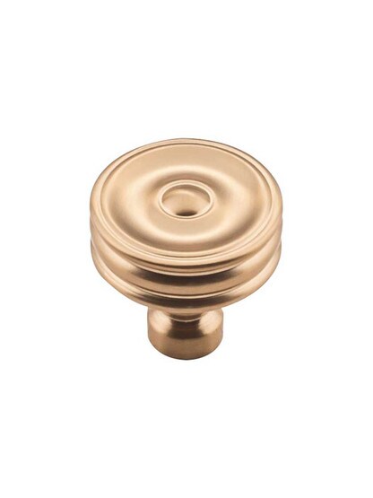 Alternate View 5 of Brixton Ridged Cabinet Knob - 1 1/4 inch Diameter.