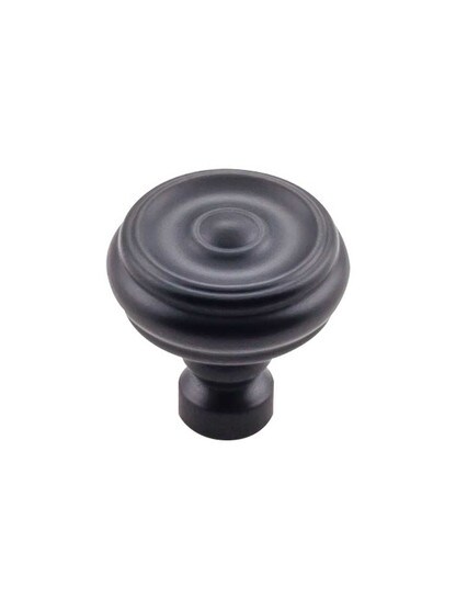 Alternate View 2 of Brixton Button Cabinet Knob - 1 1/4 inch Diameter.