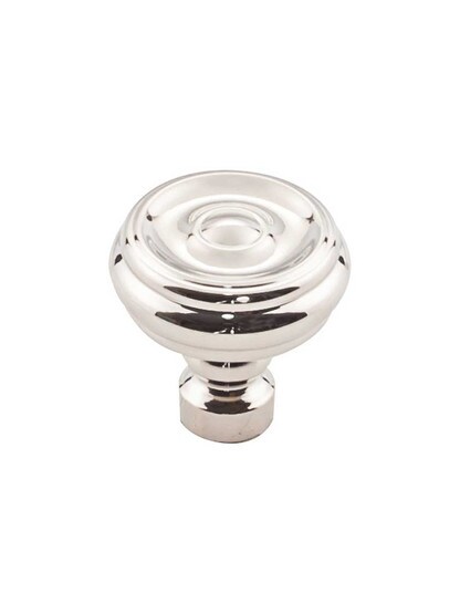 Alternate View 6 of Brixton Button Cabinet Knob - 1 1/4 inch Diameter.