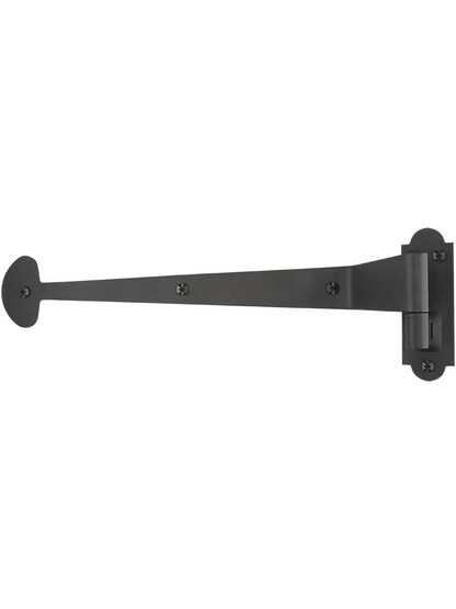 Alternate View 4 of Pair of Bean Tip Shutter Strap Hinges With 2 1/4-Inch Offset.