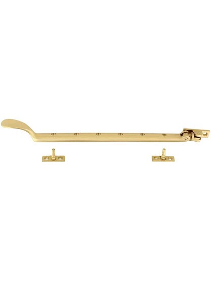 Alternate View 2 of 13 inch Heavy Duty Solid-Brass Casement Adjuster -