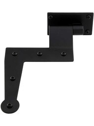 Pair of Forged Steel L Type Bahama Shutter Hinges.