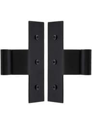 Pair of Suffolk Vertical or Middle Shutter Straps - 3/4 Inch Offset