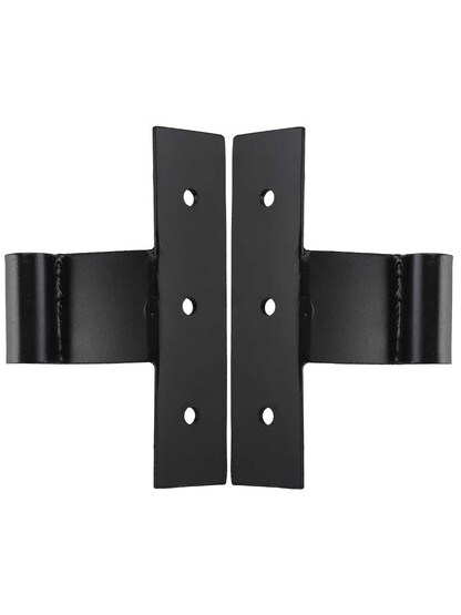 Pair of Suffolk Vertical or Middle Shutter Straps - 1 3/4 inch Offset.