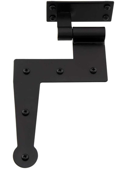 Set Of 1/2 Inch Diameter Stainless Steel Bahama Shutter Hinges.