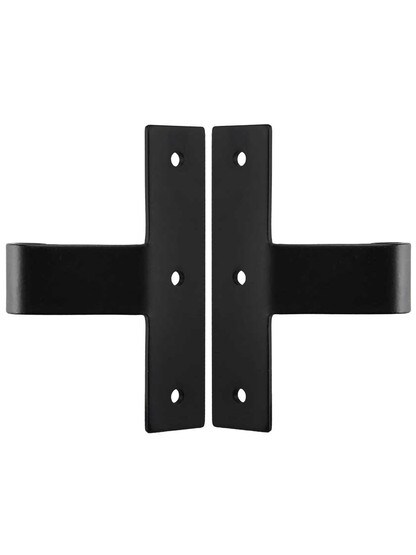 Pair of Vertical or Middle Shutter Straps - 1 1/4 inch Offset.