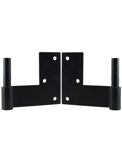 Pair of Leaf Style Pintles - 2 1/4 Inch Offset.