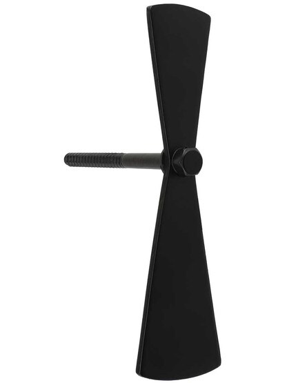 Pair of Stainless Steel Propeller Shutter Dogs - Lag Mounted.