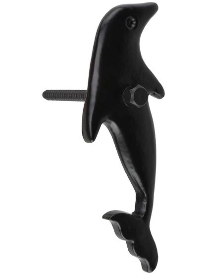 Pair of Dolphin Shutter Dogs - Lag Mounted.