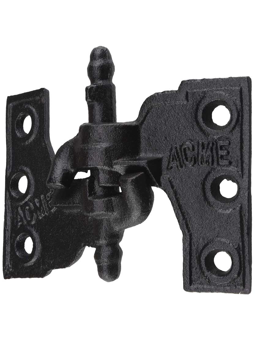 "Acme" Black CastIron Mortise Shutter Hinges 4 1/2" x 2 7/8" House of Antique Hardware