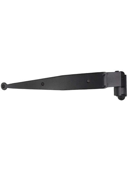 Alternate View 4 of Pair of 12 inch Suffolk-Style Shutter Strap Hinges - 1 1/2 inch Offset.