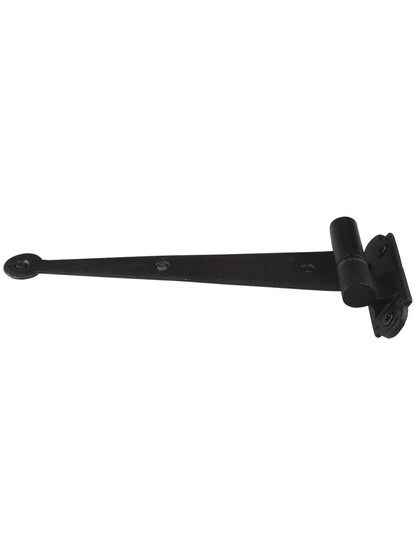 Alternate View of Pair of 9 1/4 inch Suffolk-Style Shutter Strap Hinges - No Offset.