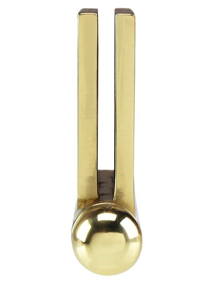 Alternate View 5 of 2 1/2 inch Solid Brass Butt Hinge With Ball Finials