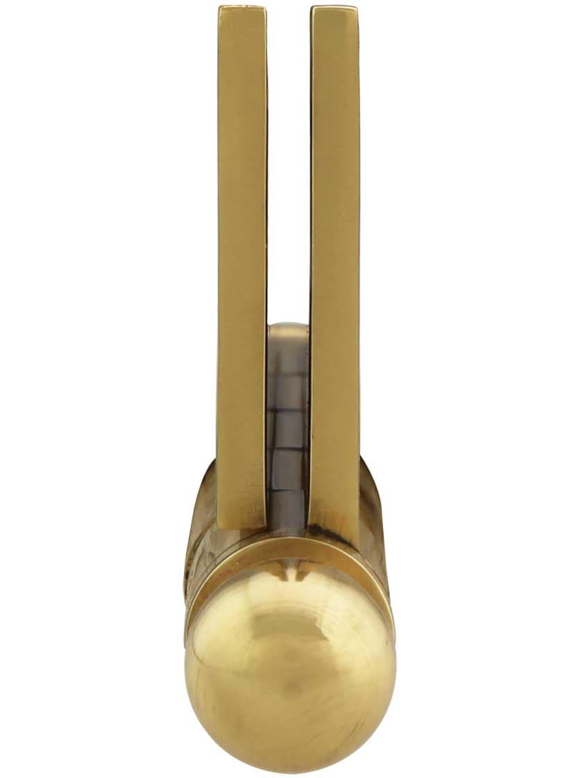Alternate View 5 of 3-Inch Solid Brass Door Hinge With Ball Finials.