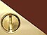 Cherry/Brite Brass