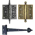 antique door hinges