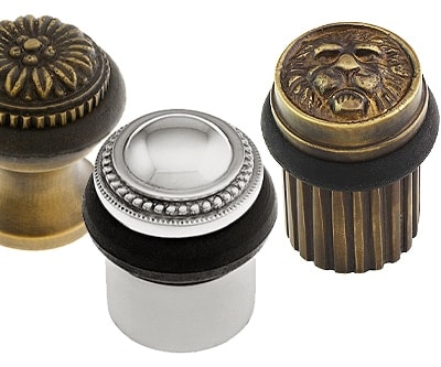 Doorstops for bathroom doors