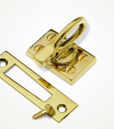 Ring handle casement latches