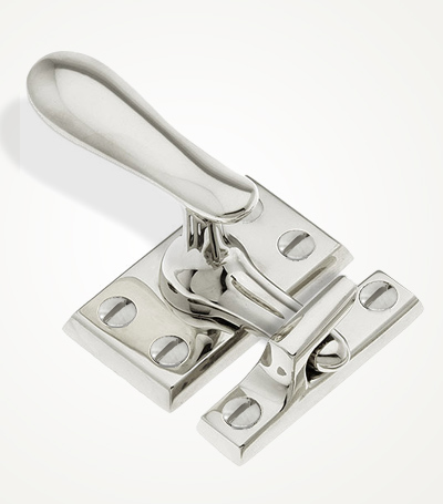 Horizontal handle casement latches
