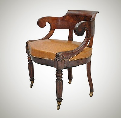 Furniture With Antique Casters, How Do You Protect Hardwood Floors From Furniture On Wheels