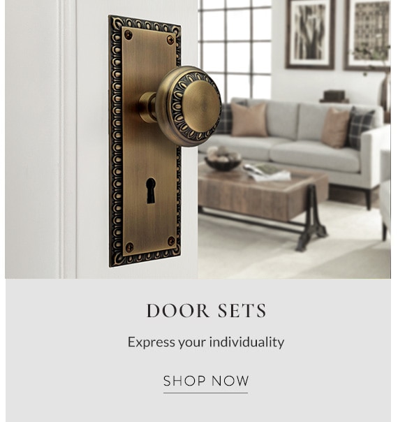 Turn your style around with new looks from the past - shop door sets