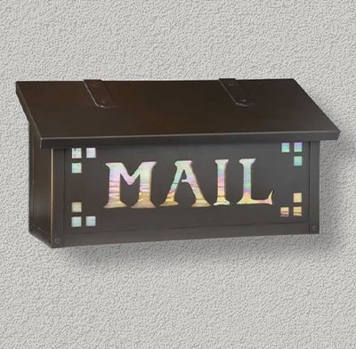 Wall mount mail boxes