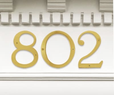 house numbers