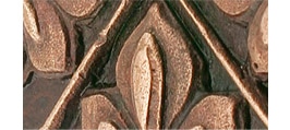 antique copper finish