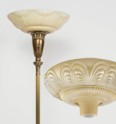 Antique Reproduction Glass Shades