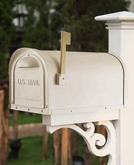 Add a roomy new mailbox or mail slot