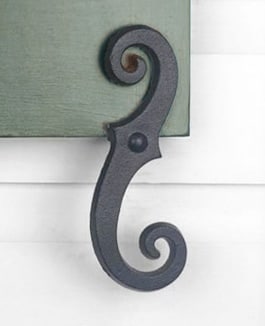 Shutter hardware for functioning or dummy shutters