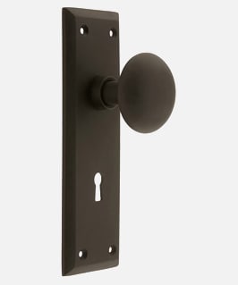 oil-rubbed bronze Lorraine doorbell