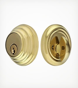 solid brass deadbolt