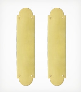 arch top push plates