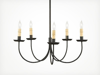 Primitive Colonial Chandelier