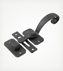 Curled Iron Casement Latch