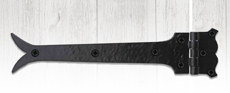 Add Old-World Style with Rustic Strap Hinges