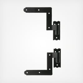 New York style shutter strap hinges