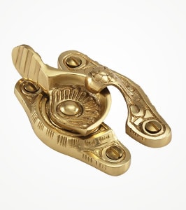 Floral Victorian Sash Lock