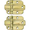 2 1/4'' Solid Brass Deco Style Cabinet Hinges