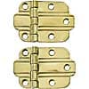 2 1/4'' Solid Brass Deco Style Cabinet Hinges